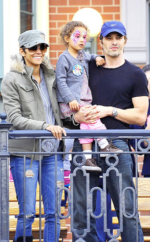 Halle Berry, Olivier Martinez, Nahla Aubrey Halle Berry, Olivier Martinez, Nahla Aubrey